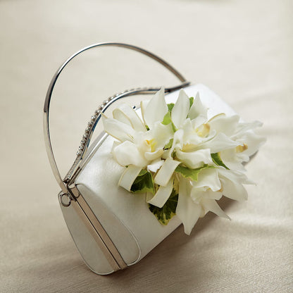 White Purse Decor – MAGGIE'S FLORIST AND GIFTS, Decatur AL