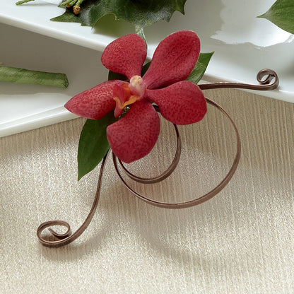 Red Mokara Boutonniere – MAGGIE'S FLORIST AND GIFTS, Decatur AL