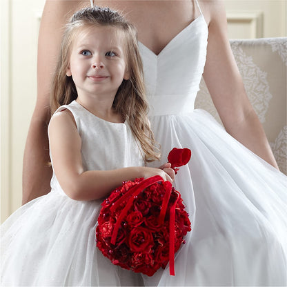 Pure at Heart Flower Girl Arrangement – MAGGIE'S FLORIST AND GIFTS, Decatur AL